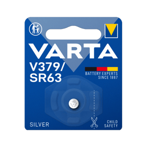 Батерия за часовник V379 Varta 379 SR63 SR521SW - 1.55V