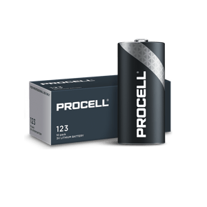 Литиеви батерии CR123A 3V Duracell Procell 10B