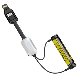 Преносимо магнитно USB зарядно за 1 литиево-йонна батерия NITECORE