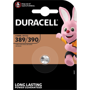 Батерия за часовник 389 | 390 - SR1130SW - Duracell D389 - 1.55V