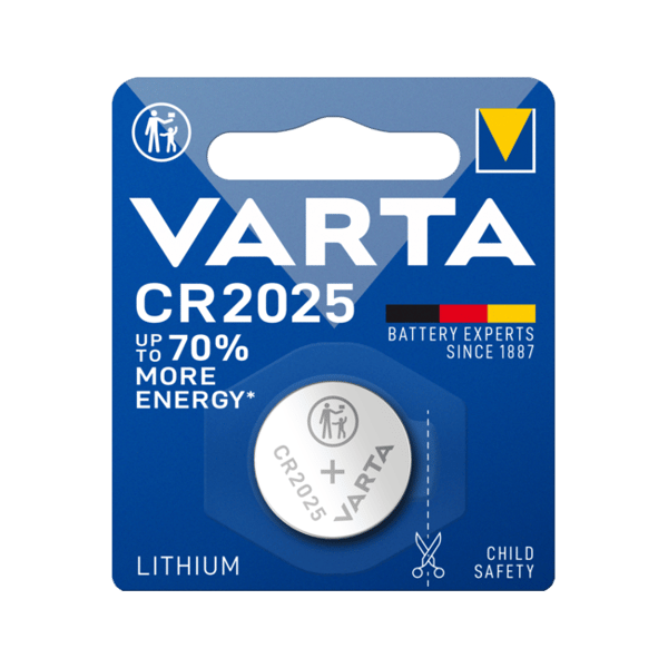 Литиева батерия CR2025 Varta CR2025 - 3V