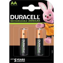 Акумулаторни батерии АА Duracell AA - 2500 mAh - 1.2V