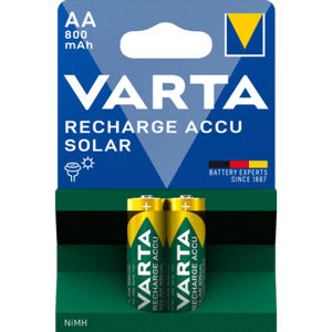 Акумулаторни батерии за соларни лампи AA Varta Solar AA - 800 mAh