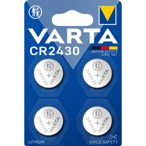 Литиеви батерии CR2430 Varta CR2430 - 3V - 4 броя