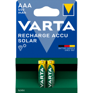 Акумулаторни батерии за соларни лампи AAA Varta Solar ААА - 550 mAh