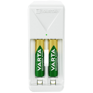 Мини зарядно за акумулаторни батерии VARTA с 2 батерии AAA 800 mAh