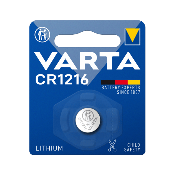 Литиева батерия CR1216 Varta CR1216 - 3V