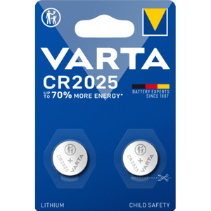 Литиеви батерии CR2025 Varta CR2025 - 3V