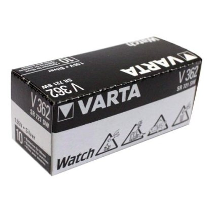 Батерия за часовник SR721SW - Varta 362 - 1.55V