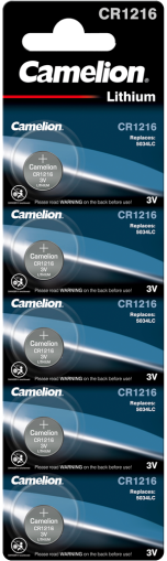 Литиеви батерии CR1216 Camelion CR1216 - 3V