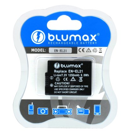 Blumax батерия за Nikon EN-EL21 7,2V 1250mAh Li-Ion