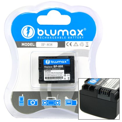 Батерия за видеокамера Canon BP-808 890 mAh wireless