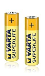 Цинкови батерии АА Varta Superlife R6 АА