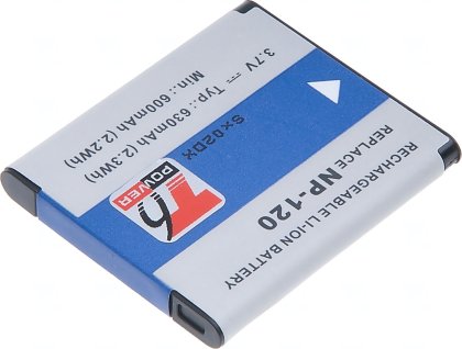 Батерия за фотоапарат Casio NP-120, 630 mAh