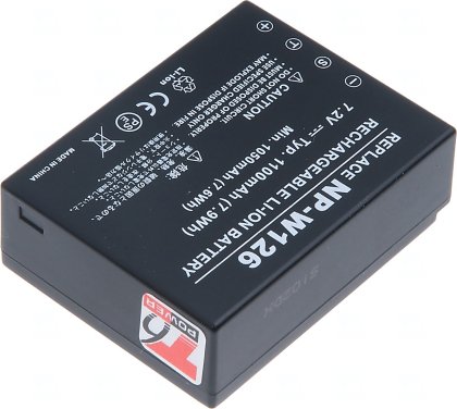 Батерия за фотоапарат Fuji NP-W126, 1100  mAh