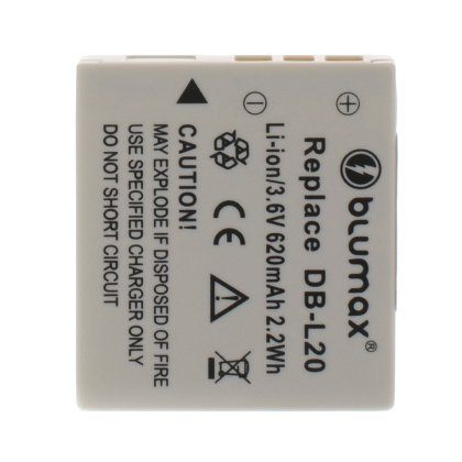 Батерия за фотоапарат Sanyo DB-L20 3.6V 620 mAh