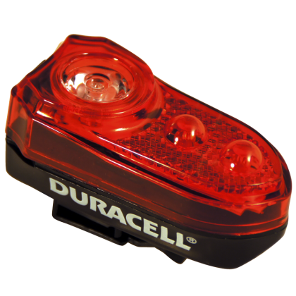 Заден стоп за колело Duracell Bike Light B02 с 2 батерии AAA