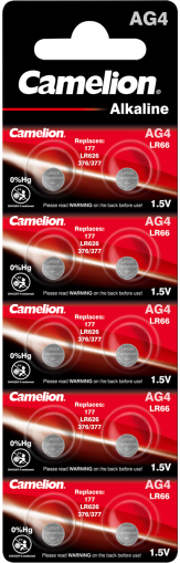 Алкални батерии AG4 Camelion - LR626 - 377 - 177