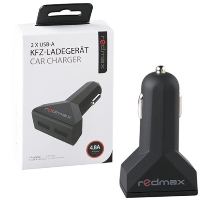 Двоен USB адаптер за кола 2 x 2.4A USB-A